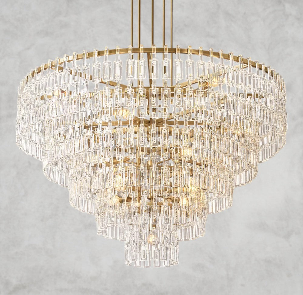 Marignan Tiered Round Chandelier 36", 48", 60"